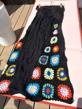 Elan small black wide leg pant- Never worn.